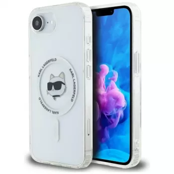 KARL LAGERFELD IML Metal Choupette Head MagSafe futrola za iPhone 16e / 17e, bijela