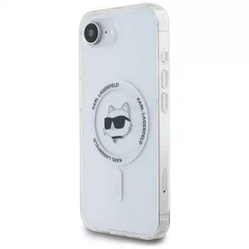 KARL LAGERFELD IML Metal Choupette Head MagSafe futrola za iPhone 16e / 17e, bijela