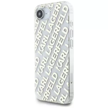 Karl Lagerfeld IML Repeat Logo futrola za iPhone 16e / 17e, zlatna