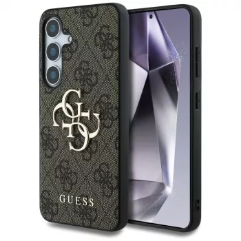 Guess Big 4G Logo Classic Logo futrola za Samsung Galaxy S25+ (smeđa)