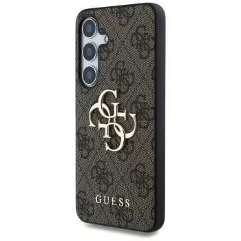Guess Big 4G Logo Classic Logo futrola za Samsung Galaxy S25+ (smeđa)