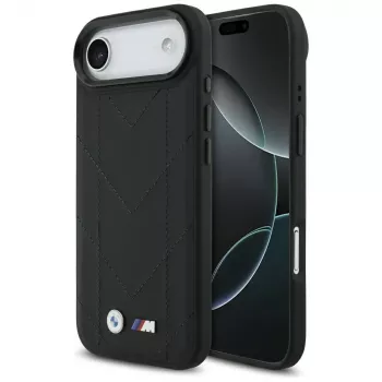 BMW M Quilted Logo MagSafe futrola za Apple iPhone Air, crna
