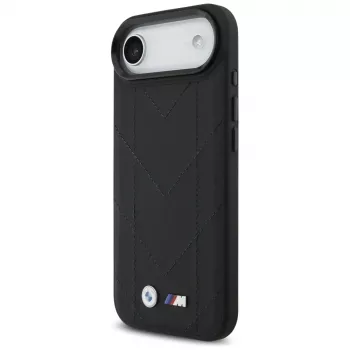 BMW M Quilted Logo MagSafe futrola za Apple iPhone Air, crna