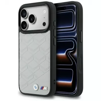 BMW M Shape Logo MagSafe futrola za iPhone 17 Pro Max, siva