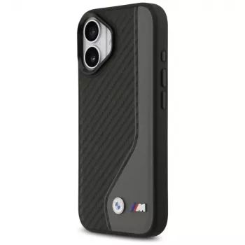 BMW M Carbon Logo MagSafe futrola za iPhone 17, antracit