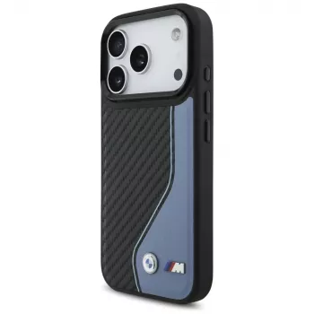 BMW M Carbon Logo MagSafe futrola za Apple iPhone 17 Pro, plava