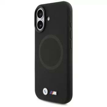 BMW M Series Metal Logo MagSafe futrola za Apple iPhone 17, crna