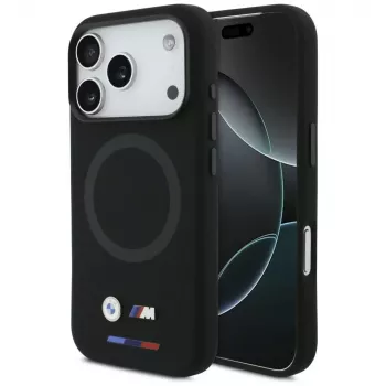 BMW M Silicon Logo MagSafe futrola za Apple iPhone 17 Pro, crna