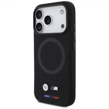 BMW M Silicon Logo MagSafe futrola za Apple iPhone 17 Pro, crna