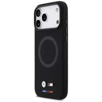 BMW M Silicon Logo MagSafe futrola za iPhone 17 Pro Max, crna
