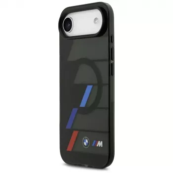 BMW M IML Metal Buttons Tricolor Lines MagSafe futrola za Apple iPhone Air, crna