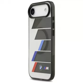 BMW M IML Metal Buttons Tricolor Lines MagSafe futrola za iPhone Air, antracit