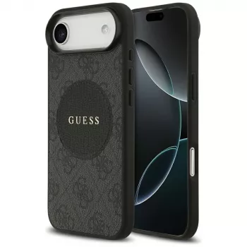 Guess 4G Circle Classic Logo MagSafe futrola za iPhone Air - crna