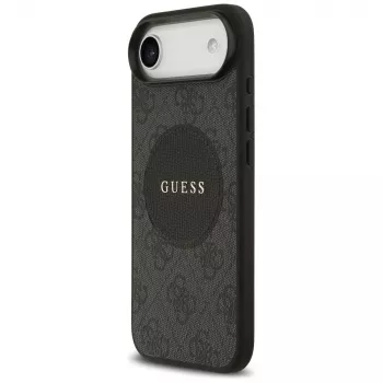 Guess 4G Circle Classic Logo MagSafe futrola za iPhone Air - crna