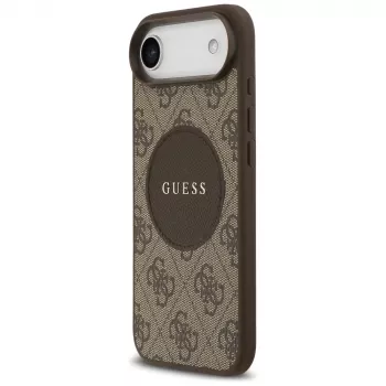 Guess 4G Circle Classic Logo MagSafe futrola za iPhone Air, smeđa