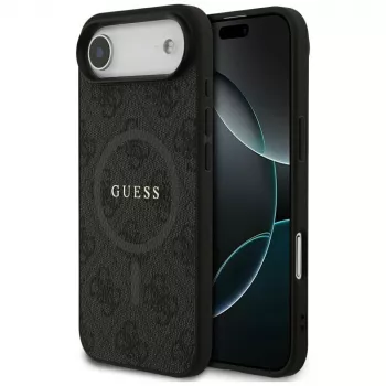 Guess 4G Ring Classic Logo MagSafe futrola za iPhone Air, crna