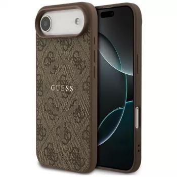 Guess 4G Ring Classic Logo MagSafe futrola za iPhone Air smeđa