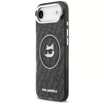 Karl Lagerfeld IML Choupette Head Logo MagSafe futrola za Apple iPhone Air – crna