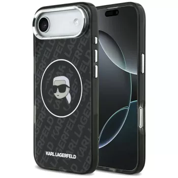 Karl Lagerfeld IML Karl Head Logo MagSafe futrola za iPhone Air crna