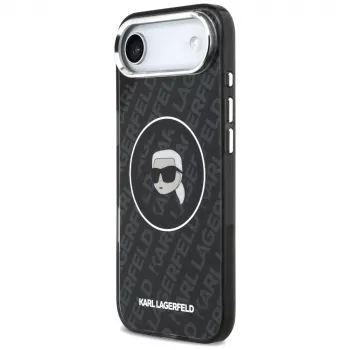 Karl Lagerfeld IML Karl Head Logo MagSafe futrola za iPhone Air crna