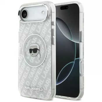 KARL LAGERFELD IML Karl Head Logo MagSafe futrola za iPhone Air - siva