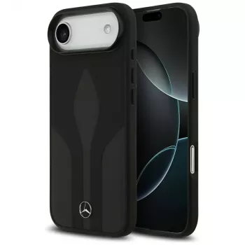 Mercedes kožna futrola The Move MagSafe za iPhone Air crna