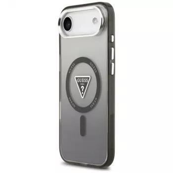 Guess IML Gradient Triangle Logo MagSafe futrola za iPhone Air crna