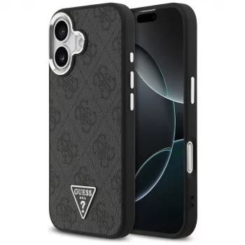 Guess 4G Triangle Logo MagSafe futrola za iPhone 17 – crna