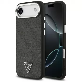 Guess 4G Triangle Logo MagSafe futrola za iPhone Air (crna)
