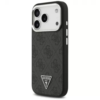 Guess 4G Triangle Logo MagSafe futrola za iPhone 17 Pro (crna)