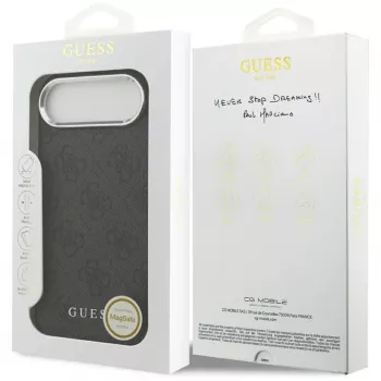 Guess 4G Classic Logo MagSafe futrola za iPhone Air, crna