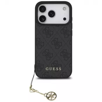 Guess 4G Charms Collection MagSafe futrola za Apple iPhone 17 Pro, crna