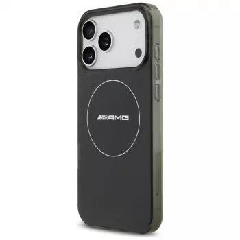 Mercedes AMG dvoslojna prozirna Smoked MagSafe futrola za iPhone 17 Pro Max crna