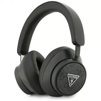 Guess 4G Triangle Logo bežične over-ear slušalice Bluetooth 5.4 ENC crne