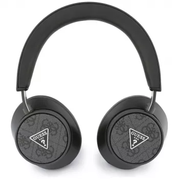Guess 4G Triangle Logo bežične over-ear slušalice Bluetooth 5.4 ENC crne