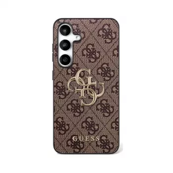 Guess Big 4G Classic Logo futrola za mobitel za Samsung Galaxy S25 FE, smeđa
