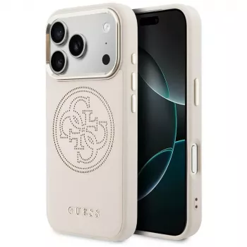 Guess Perforated 4G MagSafe futrola za iPhone 17 Pro, ružičasta
