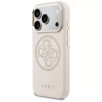 Guess Perforated 4G MagSafe futrola za iPhone 17 Pro, ružičasta