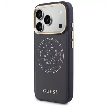 Guess Perforated 4G MagSafe futrola za iPhone 17 Pro, plava