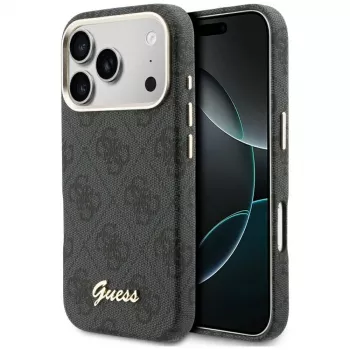 Guess 4G Script MagSafe futrola za iPhone 17 Pro, crna