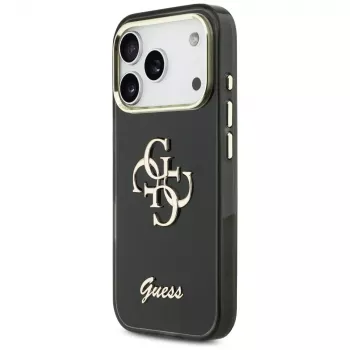 Guess IML 4G Script Metal futrola za Apple iPhone 17 Pro, crna