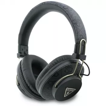 Guess Triangle Logo Bluetooth ENC slušalice, crne