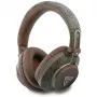 Guess Triangle Logo Bluetooth ENC slušalice, smeđe