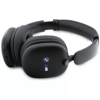 BMW Over-Ear Bluetooth slušalice s otisnutim logotipima, crne