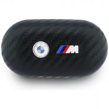 BMW Bluetooth TWS slušalice Carbon Metal Logo ENC crne