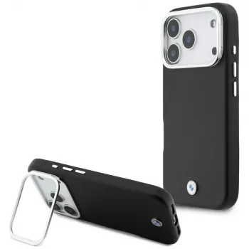 BMW M Sign Metal Logo MagSafe futrola za iPhone 17 Pro, crna