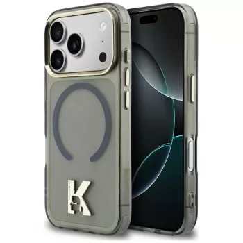 KARL LAGERFELD IML K Head Logo MagSafe futrola za Apple iPhone 17 Pro Max, crna