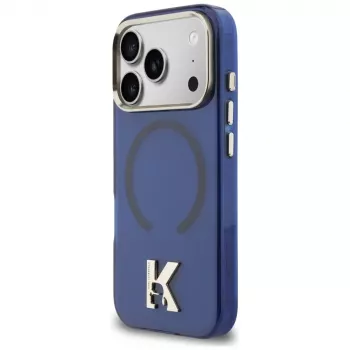 KARL LAGERFELD IML K Head Logo MagSafe futrola za Apple iPhone 17 Pro - plava