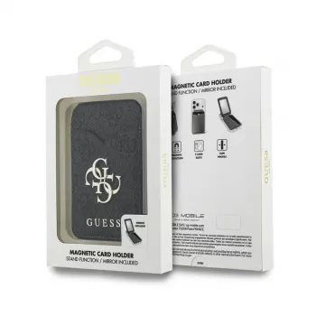 Guess 4G Stand & Mirror MagSafe novčanik sa zrcalom, crni