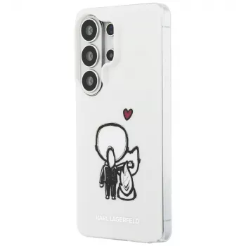 KARL LAGERFELD IML Karl & Choupette MagSafe stražnje kućište za Samsung Galaxy S26 Ultra, prozirno